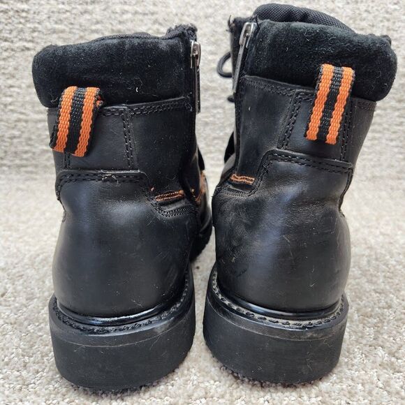 Harley Davidson Super Guard Steel Toe Boots Mens Size 8.5 Durable Waterproof